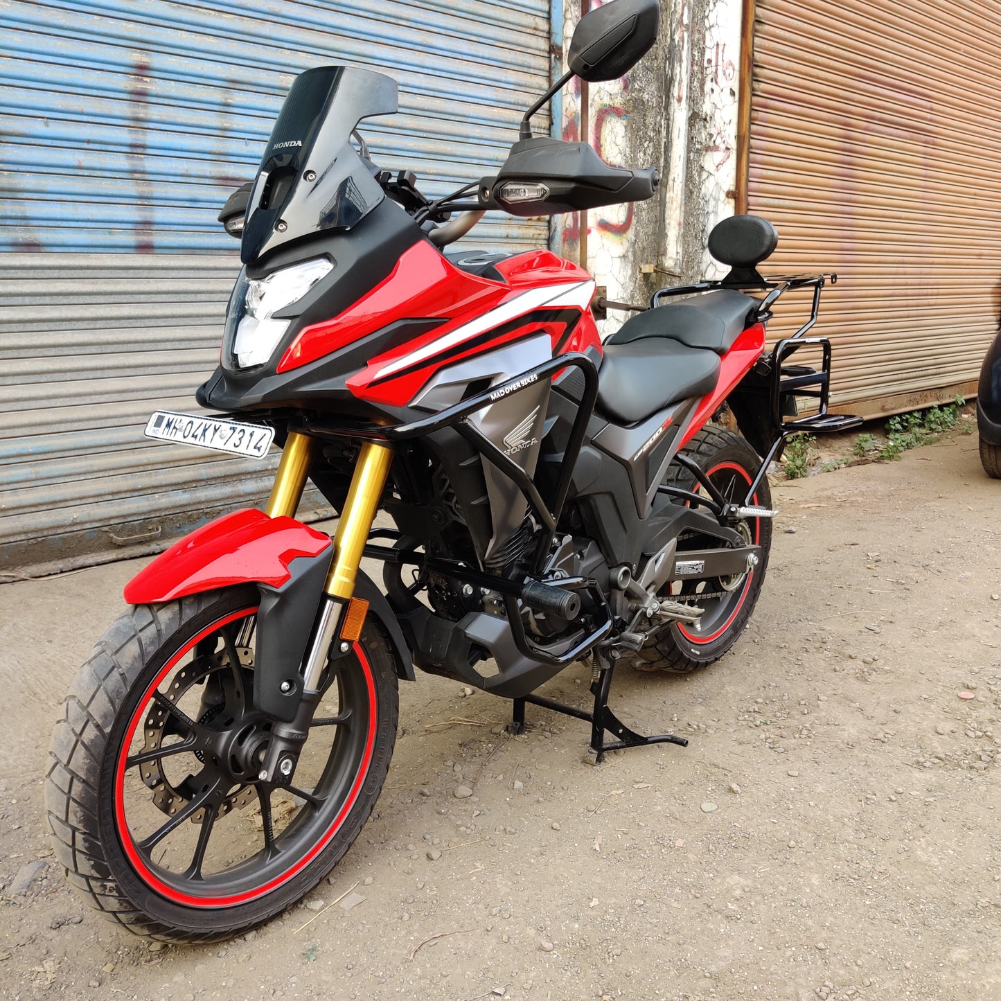 HONDA CB 200X ADVENTURE GUARD WITH SLIDER