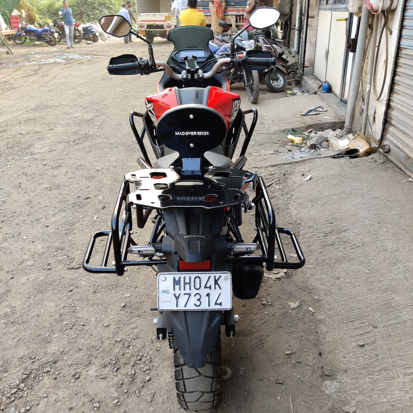 HONDA CB 200X TOPRACK WITH BACKREST